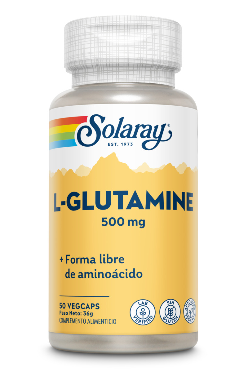 L- GLUTAMINE 500MG. - 50 VEGCAPS(ES)