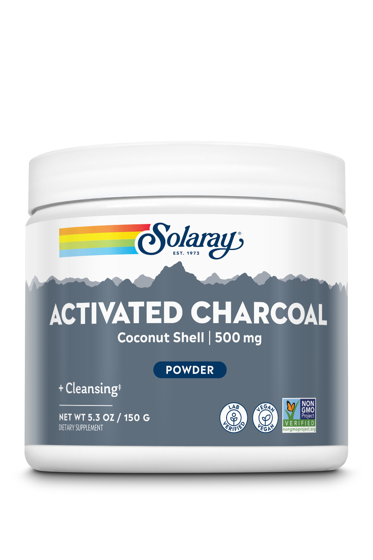 CHARCOAL COCONUT ACTIVATED - 150 G.- POLVO