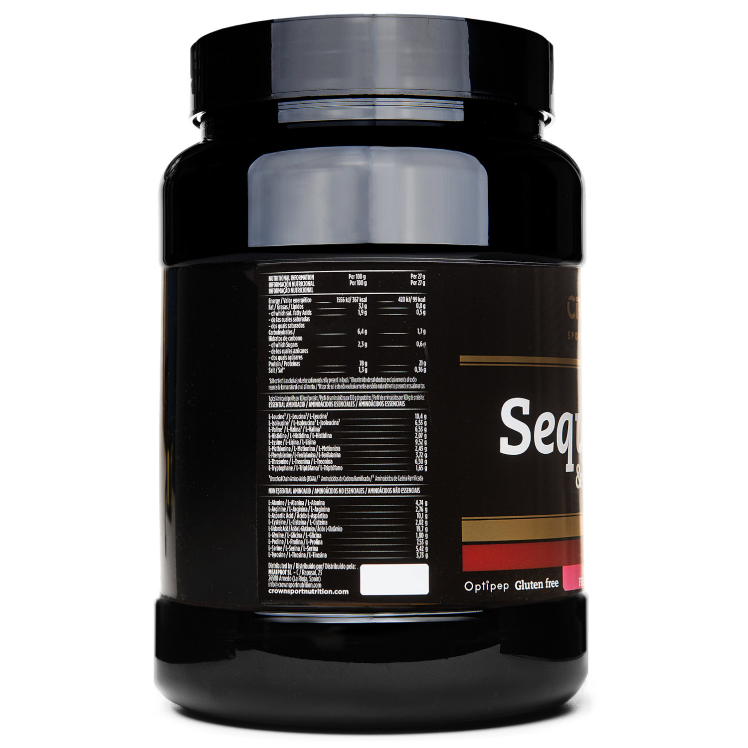 Crown Sport Nutrition Sequential & Night Protein, Proteína con diferentes velocidades de absorción, Sabor Fresa, 918 g (34 porciones) - Imagen 2