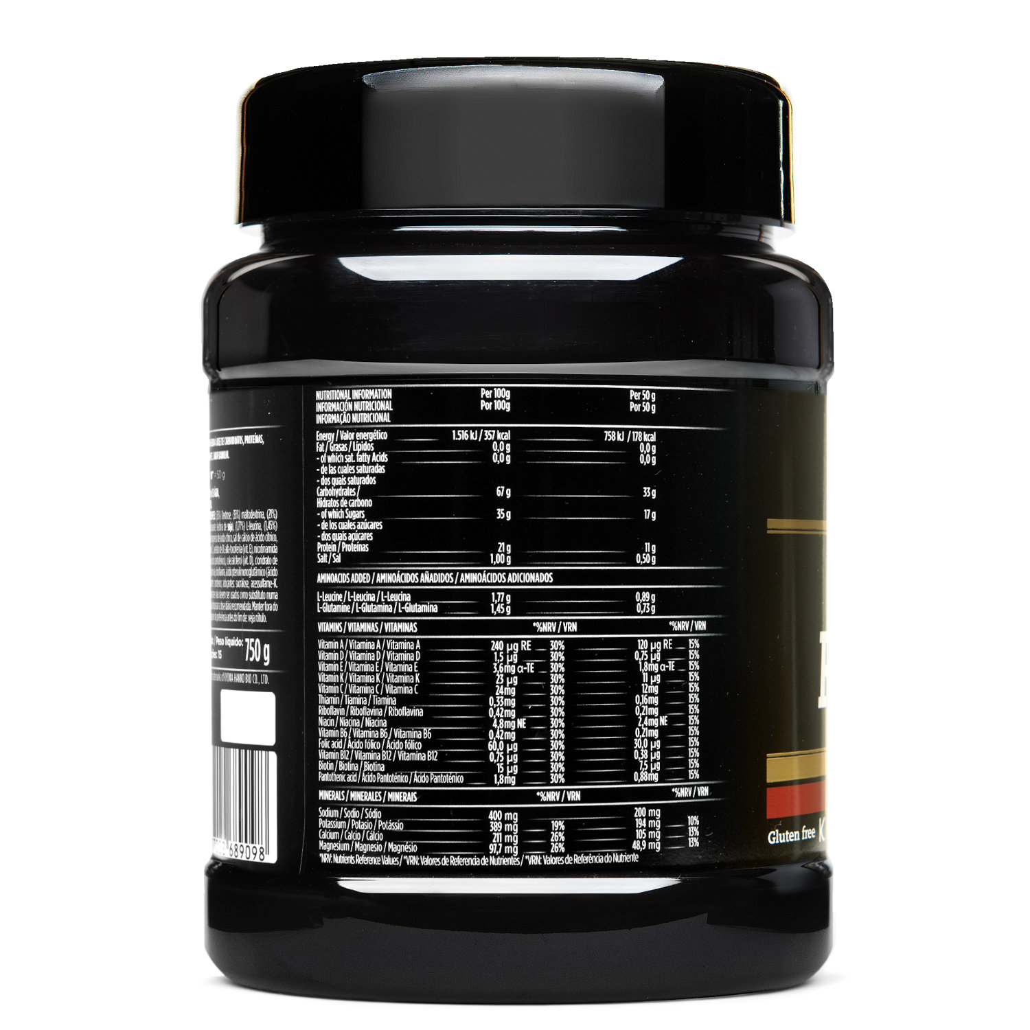 Crown Sport Nutrition 3:1 Recovery+, Recuperador muscular para deportes de resistencia, Con certificado Informed Sport, Sabor Vainilla, 750 g (15 porciones) - Imagen 3