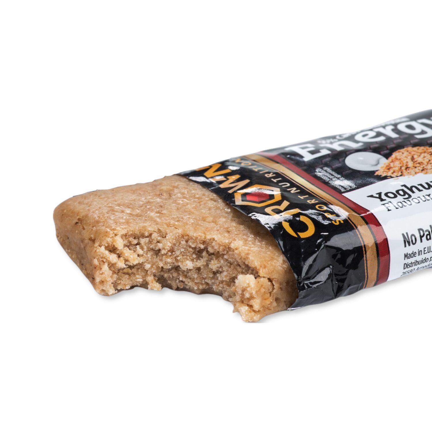 Crown Sport Nutrition Energy Bar, Barrita energética de avena, Sabor Yogur, 12 x 60 g - Imagen 4