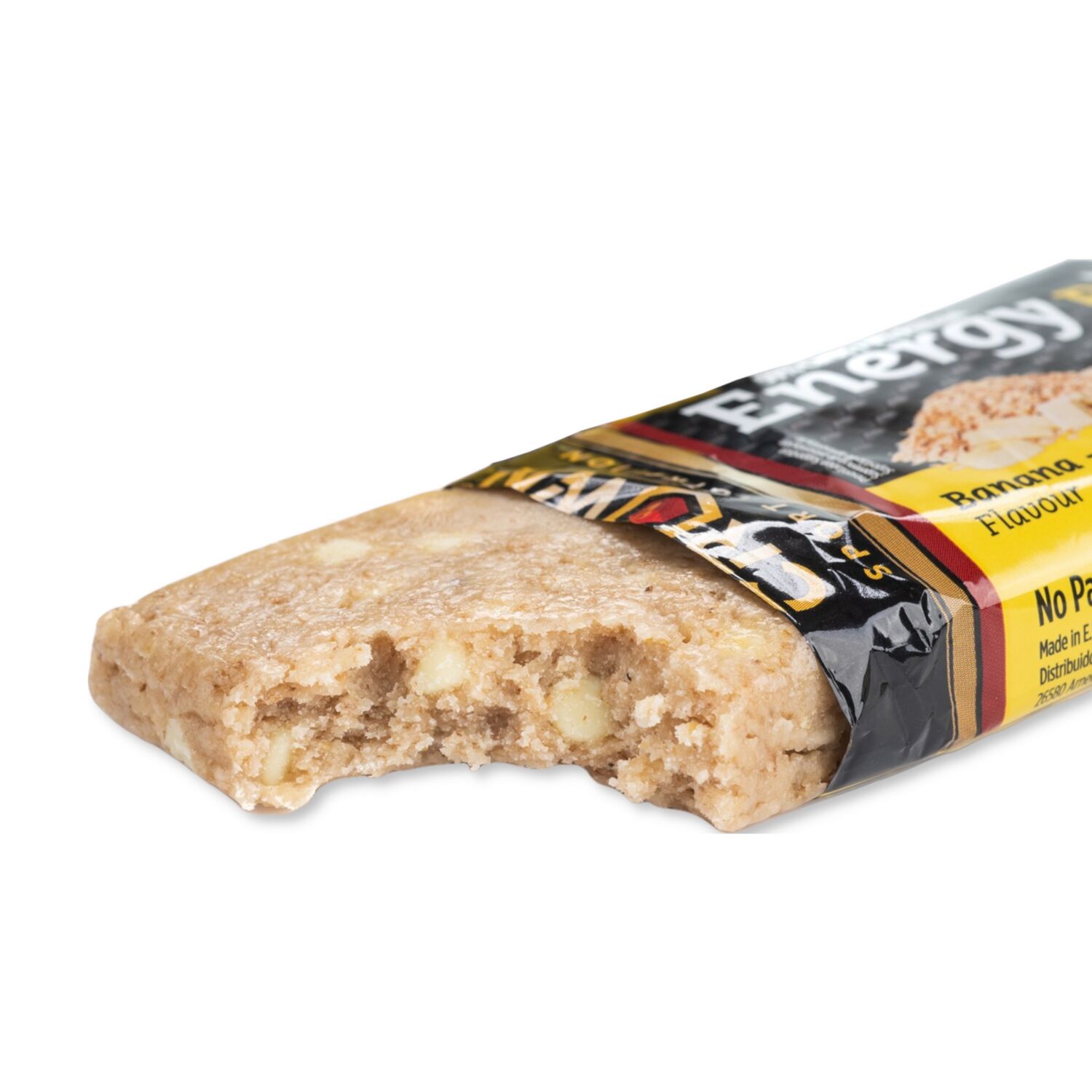 Crown Sport Nutrition Energy Bar, Barrita energética de avena, Sabor Banana-Chocolate Blanco, 12 x 60 g - Imagen 4