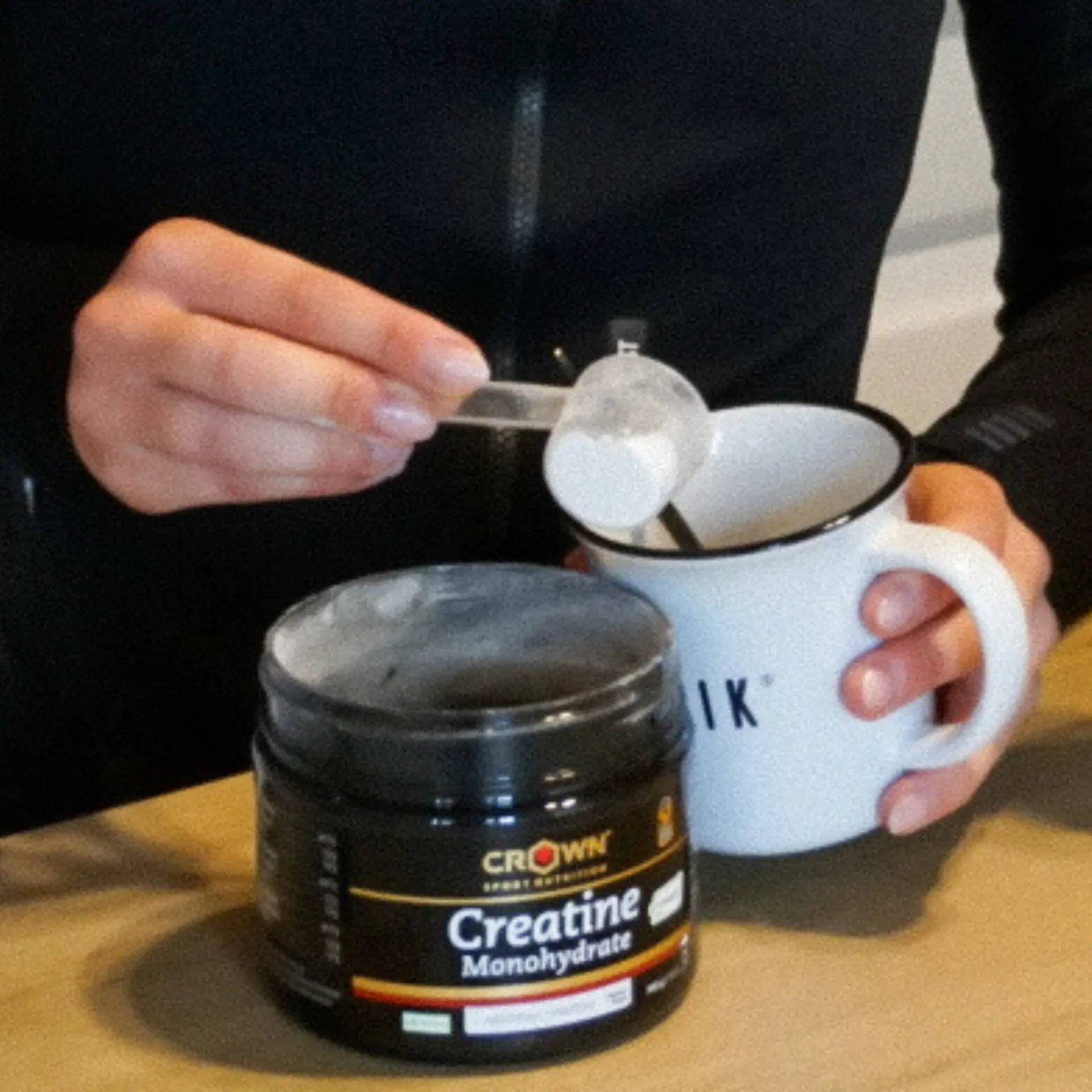 Crown Sport Nutrition Creatine Monohydrate Creapure, Pura creatina monohidrato de calidad Creapure, Con certificado Informed Sport, 300 g (60 porciones) - Imagen 6