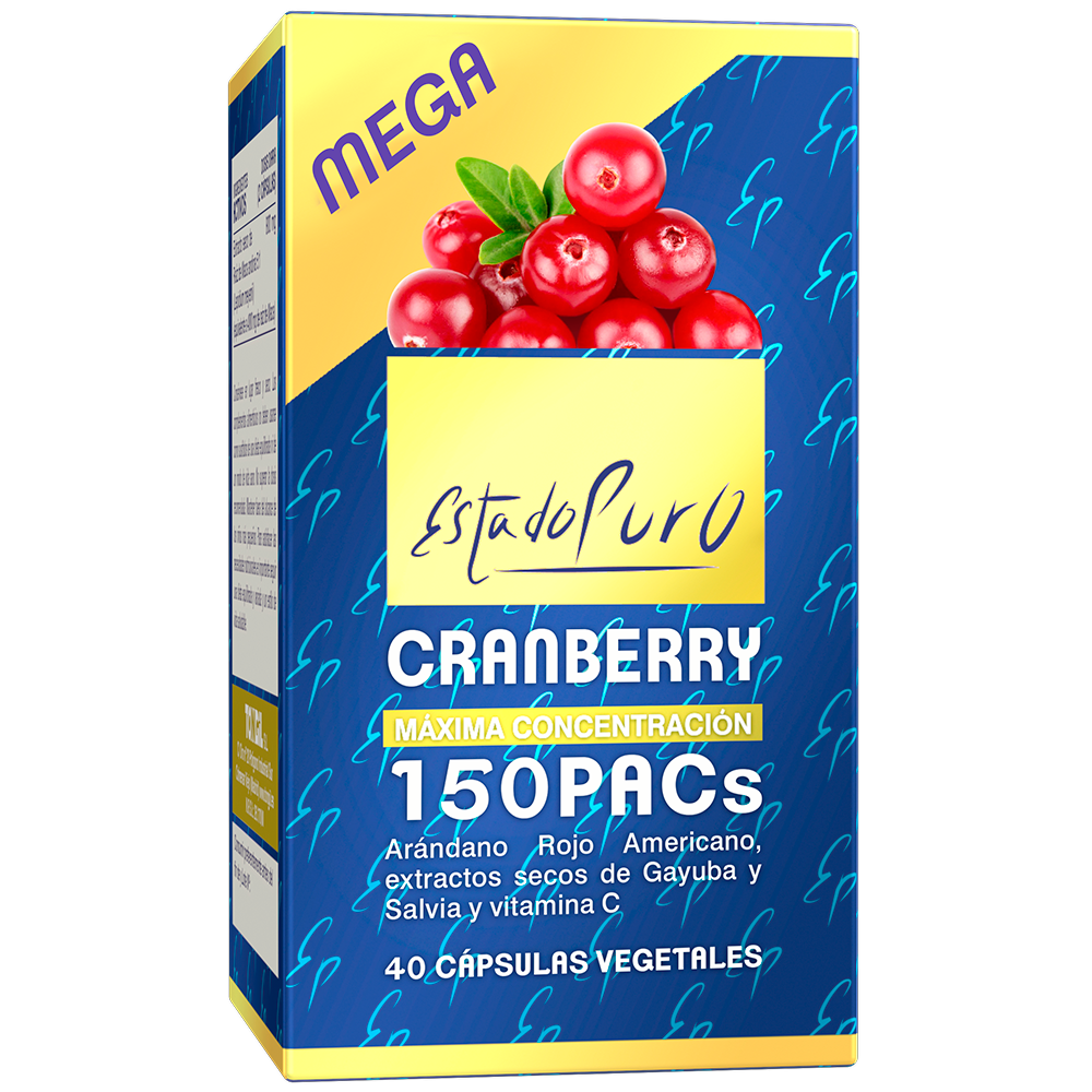 ESTADO PURO CRANBERRY MEGA 150 PACs